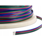 Kabel RGB 4x0,22 mm 1m