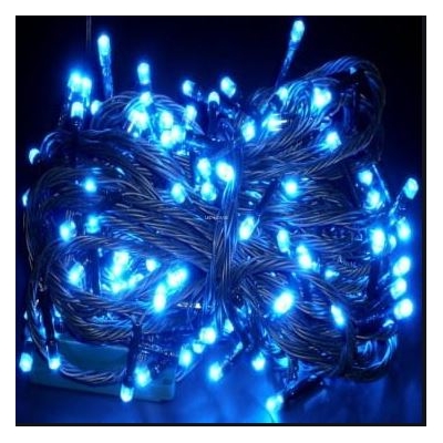 Lampki Choinkowe 100 LED IP44 Niebieskie